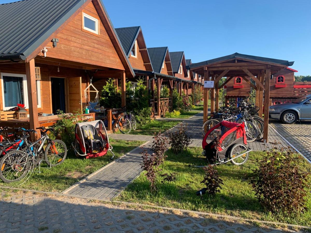 Pod Debami Wicie- Domki Drewniane Nad Morzem Вице Экстерьер фото
