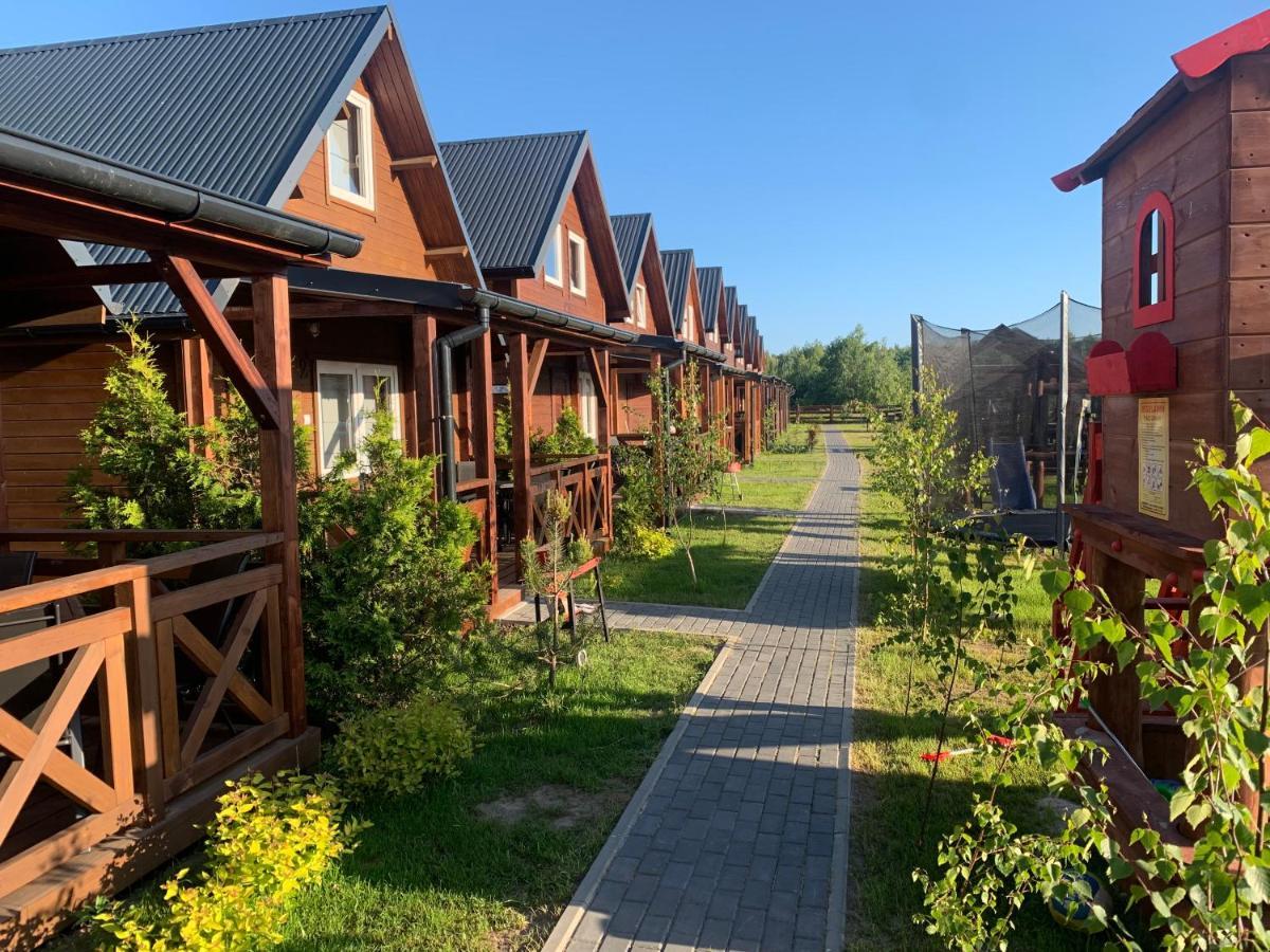 Pod Debami Wicie- Domki Drewniane Nad Morzem Вице Экстерьер фото